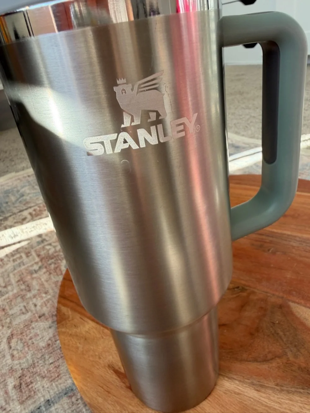 Stanley Stainless Steel Travel Tumbler with Mint Accents - Picture 12 of 16